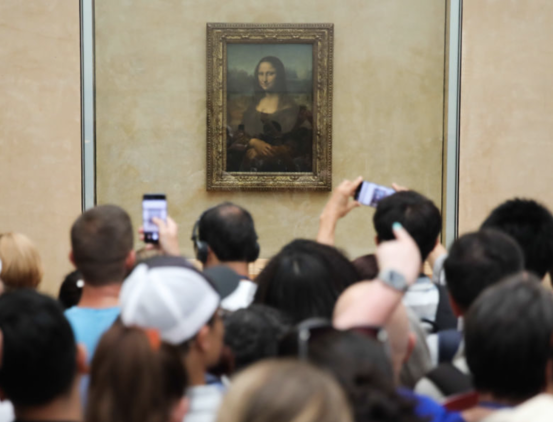 mona lisa in real life
